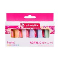 Talens Art Creation Acrylverf Set Pastel, 6x12ml - thumbnail