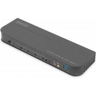 Digitus DS-12890 KVM-extender 4 poorten DisplayPort, HDMI Muis, Toetsenbord 3840 x 2160 Pixel - thumbnail