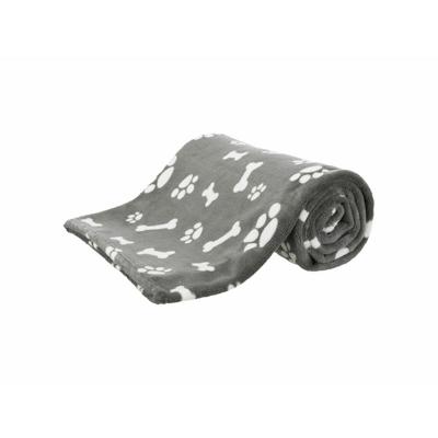 TRIXIE HONDENDEKEN KENNY FLEECE BOT / POOTJES GRIJS