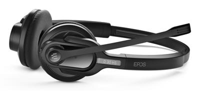 EPOS IMPACT D 30 USB ML On Ear headset Draadloos, DECT Stereo Zwart Headset, Volumeregeling Telefoon - thumbnail