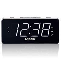 Lenco CR-18 Wekkerradio VHF (FM) FM Wekfunctie Wit - thumbnail