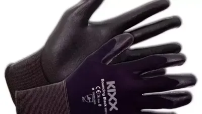 Tuinhandschoen Bouncing Black maat M ofwel 8 KIXX - Kixx Tuinhandschoen Bouncing Black maat M ofwel 8 KIXX - Kixx