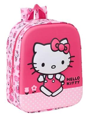 Schoolrugzak Hello Kitty Roze 22 x 27 x 10 cm