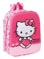 Kinderrugzak Hello Kitty Roze 22 x 27 x 10 cm 3D - thumbnail