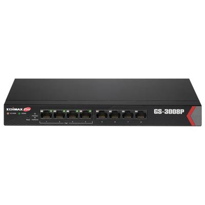 EDIMAX GS-3008P Netwerk switch 8 poorten PoE-functie