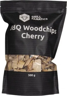 Grill Fanatics barbecue rooksnippers kersen 500 gram
