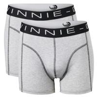 Vinnie-G Boxershorts 2-pack Grey Melange Stitches-XL - thumbnail