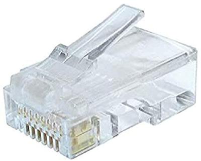 Gembird LC-8P8C-002/100 kabel-connector RJ-45 Transparant