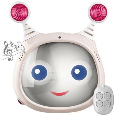 Achteruitkijkspiegel - BENBAT - Oly - Verstelbare hoofdsteunspiegel met afstandsbediening - 25,4 x 29,7 x 7,8 cm - Beige