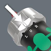 Wera Kraftform Kompakt Stubby Magazin RA 4 Bitschroevendraaier - thumbnail