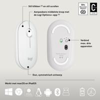 Logitech Pebble 2 Combo toetsenbord Inclusief muis RF-draadloos + Bluetooth QWERTY US International - thumbnail