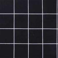 VidaXL Palletkussens 5 st ruitpatroon stof  zwart - thumbnail