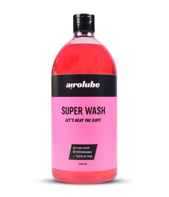 Cyclon Superwash fiets-autoshampoo 1000 ml rood Cyclon Superwash fiets-autoshampoo 1000 ml rood