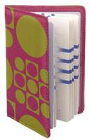 4-Travel Paspoorthoesje - Roze/Geel Print - thumbnail