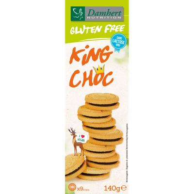 Damhert Gluten Free King Choc Koeken Lactose Free Damhert Gluten Free King Choc Koeken Lactose Free
