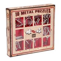 Eureka Breinpuzzelset rood, 10st. - thumbnail