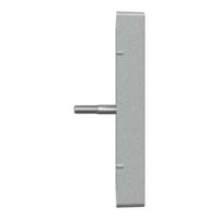 Merten MEG4122-0460 Afdekking System M Aluminium 1 stuk(s) - thumbnail