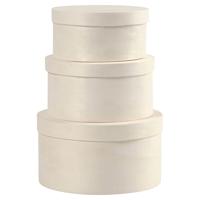 Creativ Company Https://www.cchobby.nl/ronde-fineer-doos-h-5-4-6-5-7-3-cm-d-10-11-13-cm-3-stuk-1-set - thumbnail