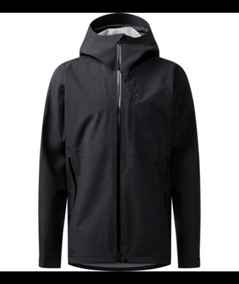 Haglofs Front Proof II Hardshell Jas Heren True Black XL