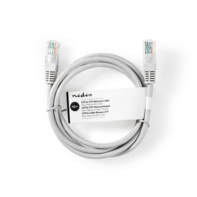 Nedis CAT5e-Kabel | U/UTP | RJ45 Male naar RJ45 Male | 10 m | Grijs | 20 stuks - CCGT85100GY100 CCGT85100GY100