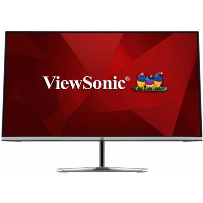 Viewsonic VX2776-SMH 68,6 cm (27 inch) Design Monitor (Full-HD, IPS-paneel, HDMI, Eye-Care, Eco-Mode, luidsprekers) zilver-zwart
