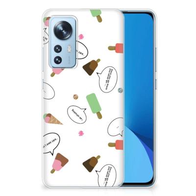 Xiaomi 12 | 12X | Siliconen Case | IJsjes
