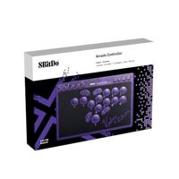 8Bitdo Arcade Controller - Transparent Purple Signature Edition - thumbnail
