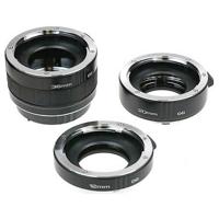 Kenko Verlengbuisset voor close-ups, DG Extension Tube Set voor Nikon F-Mount, ondersteuning full-frame camera, 12 mm/20 mm/36 mm set van 3, stapelbaar, voor close-ups, 899977 - thumbnail