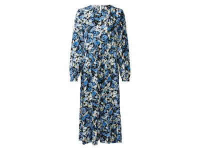 esmara Dames midi-jurk (Blauw, 40)