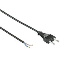 Netsnoer 1.5 meter - Europlug - 2x0.75 mm² - 220-240V - Binnen - thumbnail