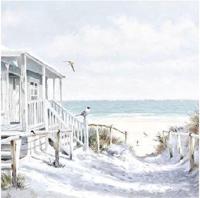 Ambiente servetten 25x25 cm beach cabin - thumbnail