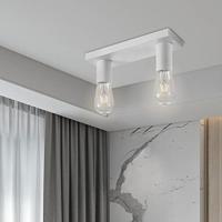 Light depot - opbouwspot Nitro 2 lichts - wit - Outlet - thumbnail