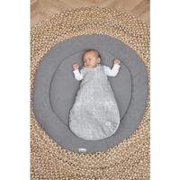 Meyco slaapzak 2-delig fine lines grijs Maat - thumbnail
