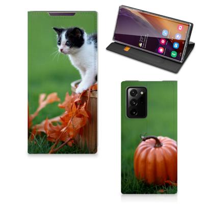 Samsung Galaxy Note 20 Ultra Hoesje maken Kitten Samsung Galaxy Note 20 Ultra Hoesje maken Kitten