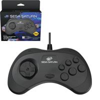 Retro-Bit Sega Saturn Usb Controller Black - Accessoires (7350002936924) - thumbnail