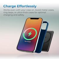 AutoSky Magnetische Powerbank 5000mAh met Display voor iPhone - thumbnail