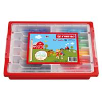 Viltstift stabilo trio jumbo 380 144st assorti - thumbnail