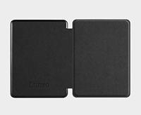 Lunso - Kobo Glo / Glo HD / Touch 2.0 (6 inch) - Vegan saffiano leren sleepcover hoes - Zwart - thumbnail