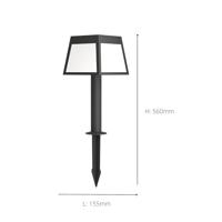 Eglo Solar staande lampAltilia zwart 56cm - 901074 - thumbnail