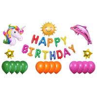 Verjaardag versiering (Rainbow) - thumbnail