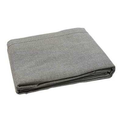 KOOK Tafelkleed 140/300 cm gemeleerd grijs