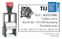Tekststempel Colop Heavy Duty 2300 Classic Line personaliseerbaar - thumbnail