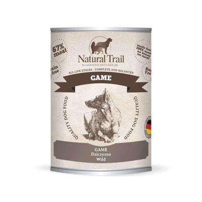 NATURAL TRAIL Game - natvoer voor honden - 800g