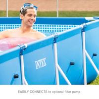 Zwembad Verwijderbaar Intex 28273NP 450 x 84 x 220 cm - thumbnail