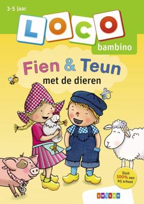 Loco bambino Fien & Teun met de dieren (Paperback)