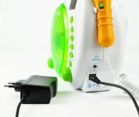 X4 Tech Bobby Joey CD-speler voor kinderen CD, SD, USB Incl. karaoke-functie, Incl. microfoon Wit, Groen - thumbnail
