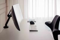 BakkerElkhuizen BE Flexible Single 88,9 cm (35 ) Zwart Bureau - thumbnail