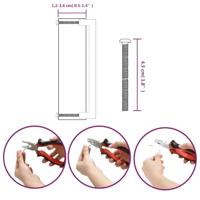 VidaXL Handvatten 10 st 192 mm roestvrij staal goudkleurig - thumbnail