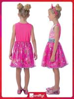 Roze L.O.L Suprise Jurkje met Pailletten Meisje - thumbnail