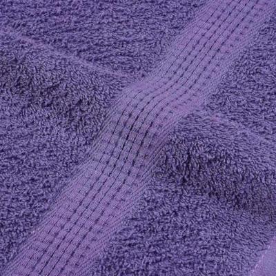 Saunahanddoeken 2 st 80x200 cm 360 g/m 100% katoen paars